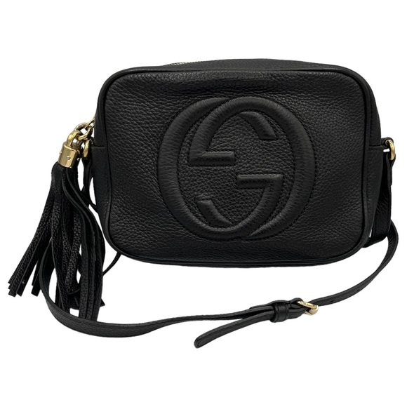 Gucci Bags Gucci Soho Disco Bag Crossbody Handbag Purse In Black